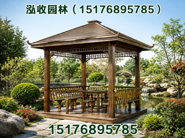 延边塑木地板展示图